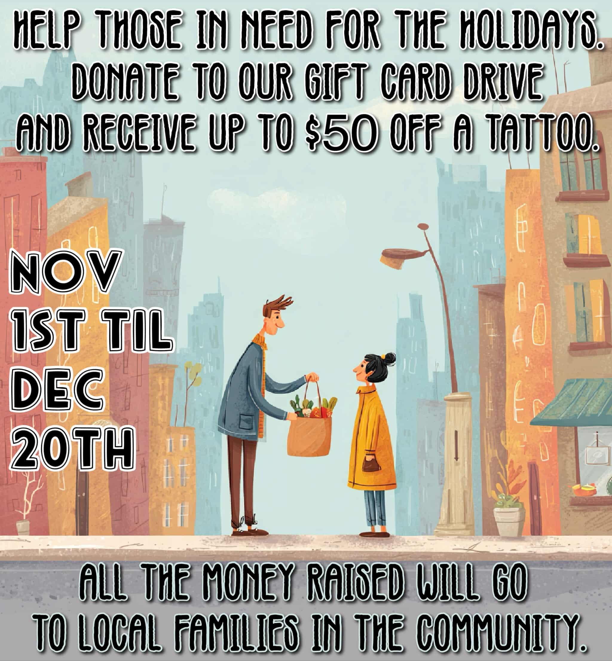 Holiday meals food drive 